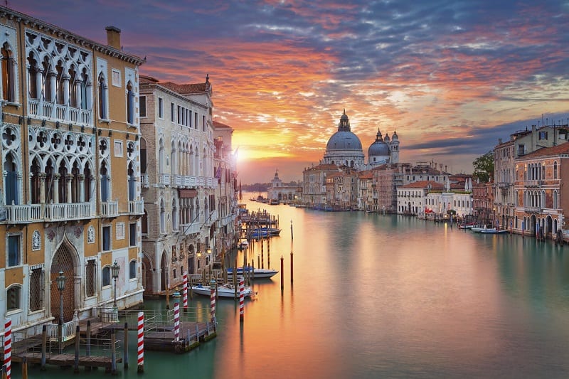 living near water: Venice, Italy