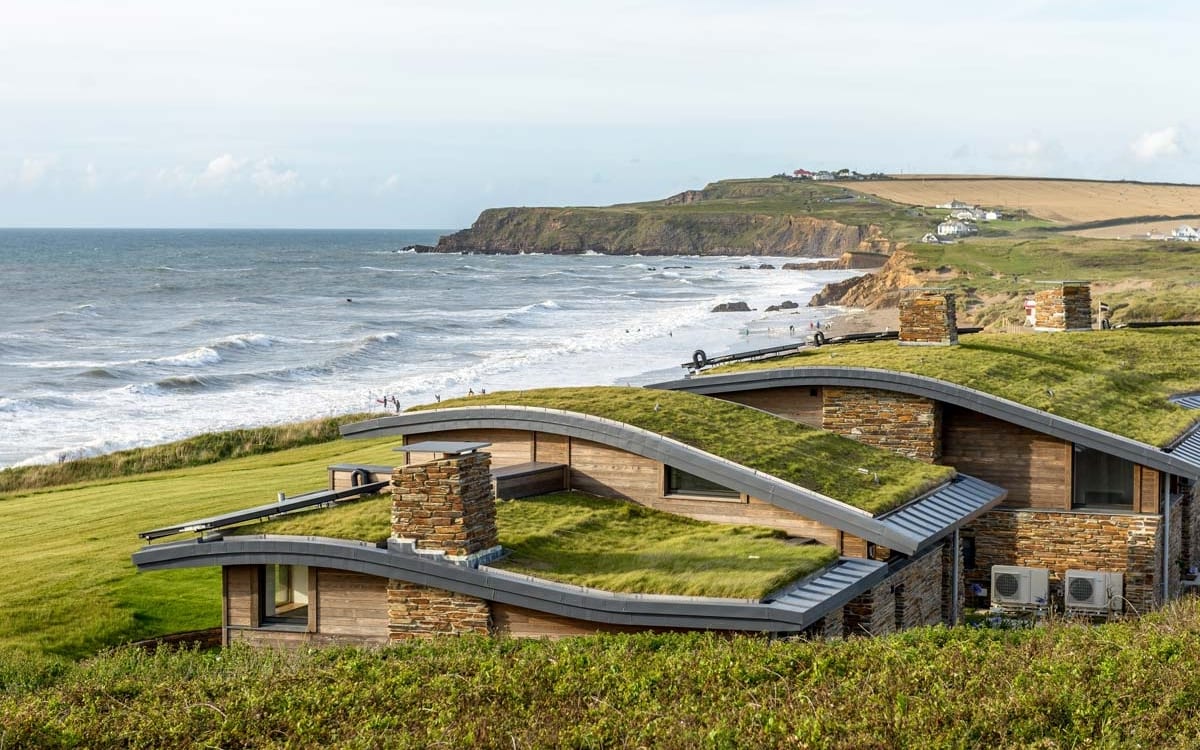Widemouth Bay, a contemporary new-build